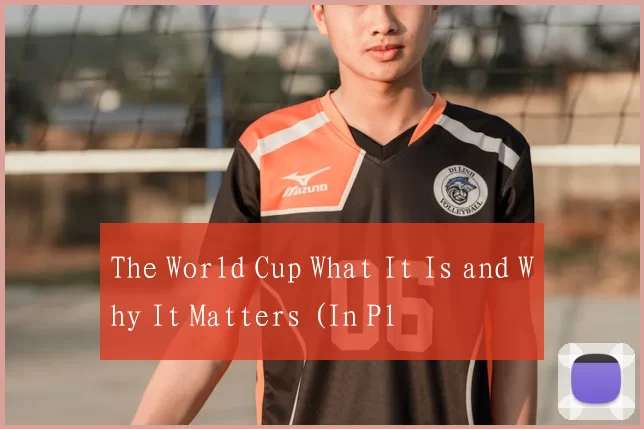 The World Cup What It Is and Why It Matters (In Pl