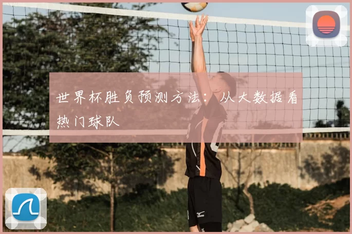 世界杯胜负预测方法：从大数据看热门球队