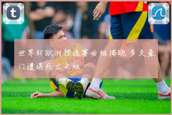 世界杯欧洲预选赛分组揭晓 多支豪门遭遇死亡之组